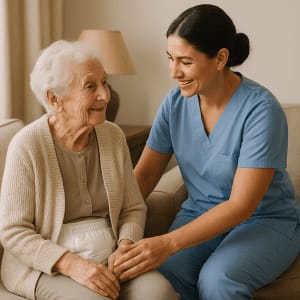 پرستار سالمند پوشکی در پاسداران