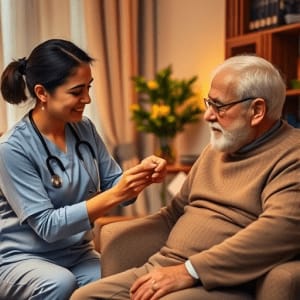 پرستار شبانهروزی در تهران