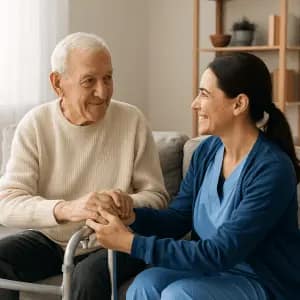 نگهداری از سالمند در منزل تهران