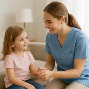 پرستار کودک در خانه